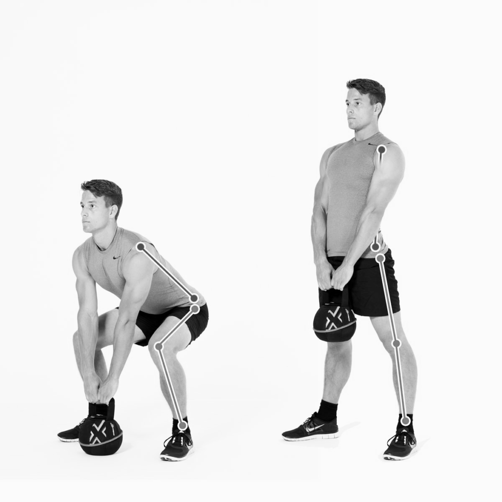 kettlebell deadlift