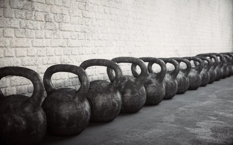 kettlebells